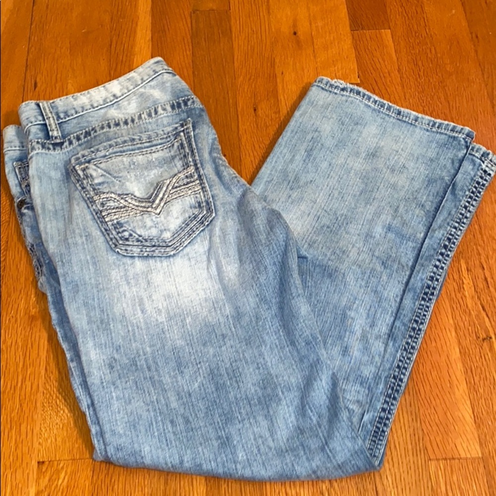 Men’s Buckle Jeans